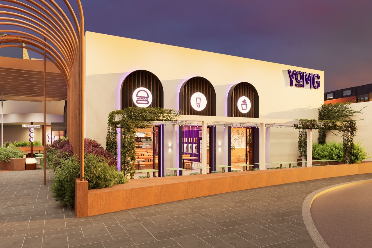 YOMG Brings Burgers Shakes and Frozen Yoghurt to Galleria in Morley