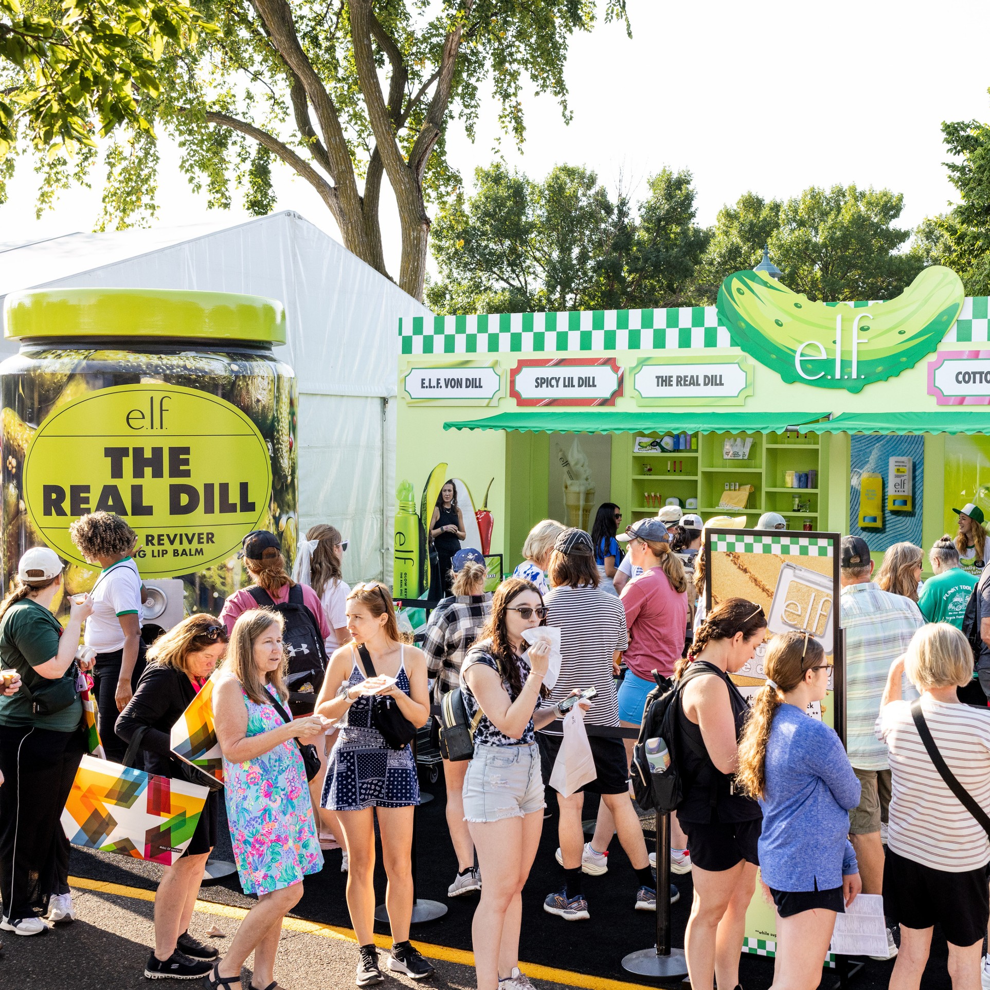 e.l.f. Turns the Minnesota State Fair Skyride Into a Pickle Beauty Experience