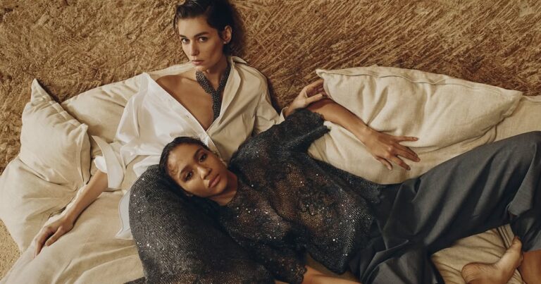 Brunello Cucinelli Brings Lace Effects and British Heritage to Fall Winter 2026