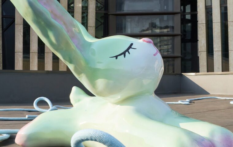 Acne Studios Aoyama Welcomes Nine Sculptural Rooftop Residents by Apollinaria Broche