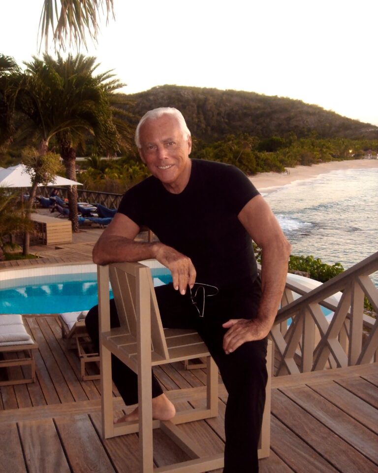 Armani’s Universe Captures the Rhythm of Island Life and Turns it Into a Language of Relaxed, Modern Elegance