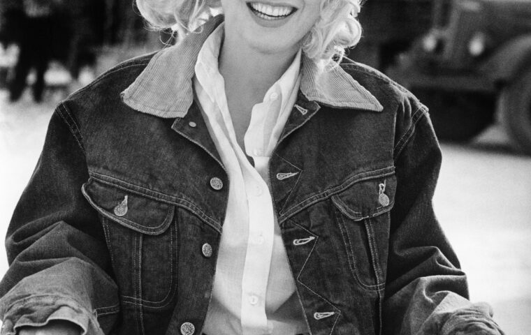 Lee x Marilyn Monroe capsule collection Storm Rider jacket campaign