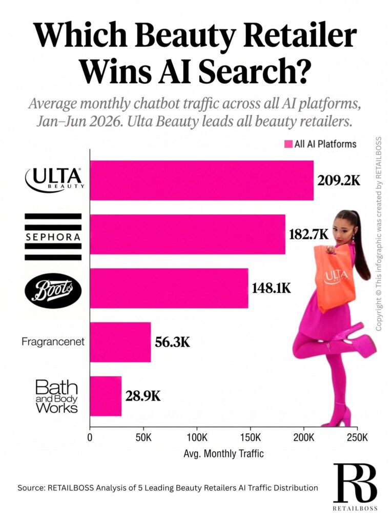 Which Beauty Retailer Wins AI Search?