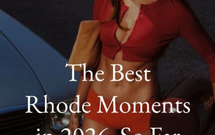 The Best Rhode Moments in 2026, So Far report cover