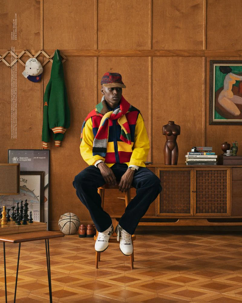 Aimé Leon Dore Fall/Winter 2021 vintage lookbook portrait.
