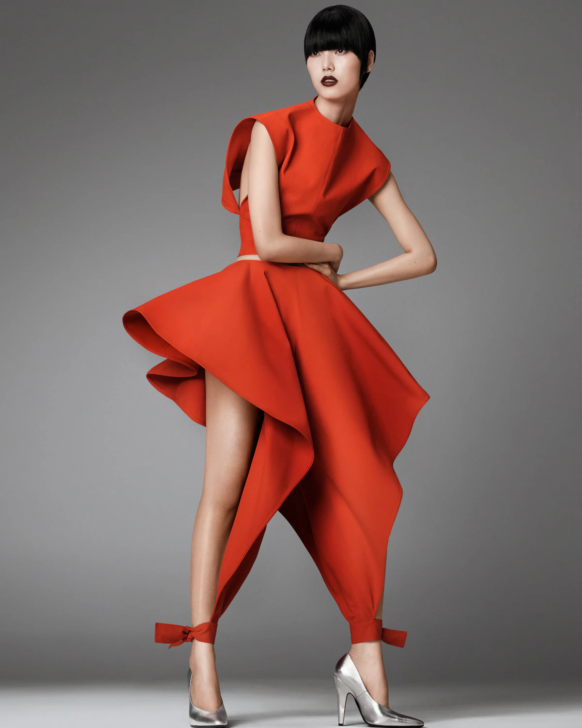 Marie-Louise in the Alaïa Summer 2026 campaign.