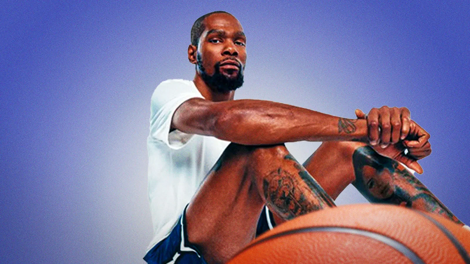 Kevin Durant in a CeraVe campaign.