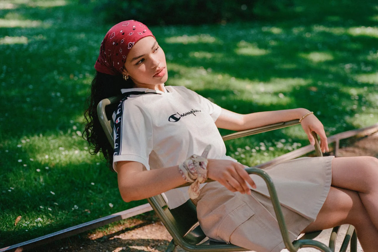 Champion summer campaign portrait.