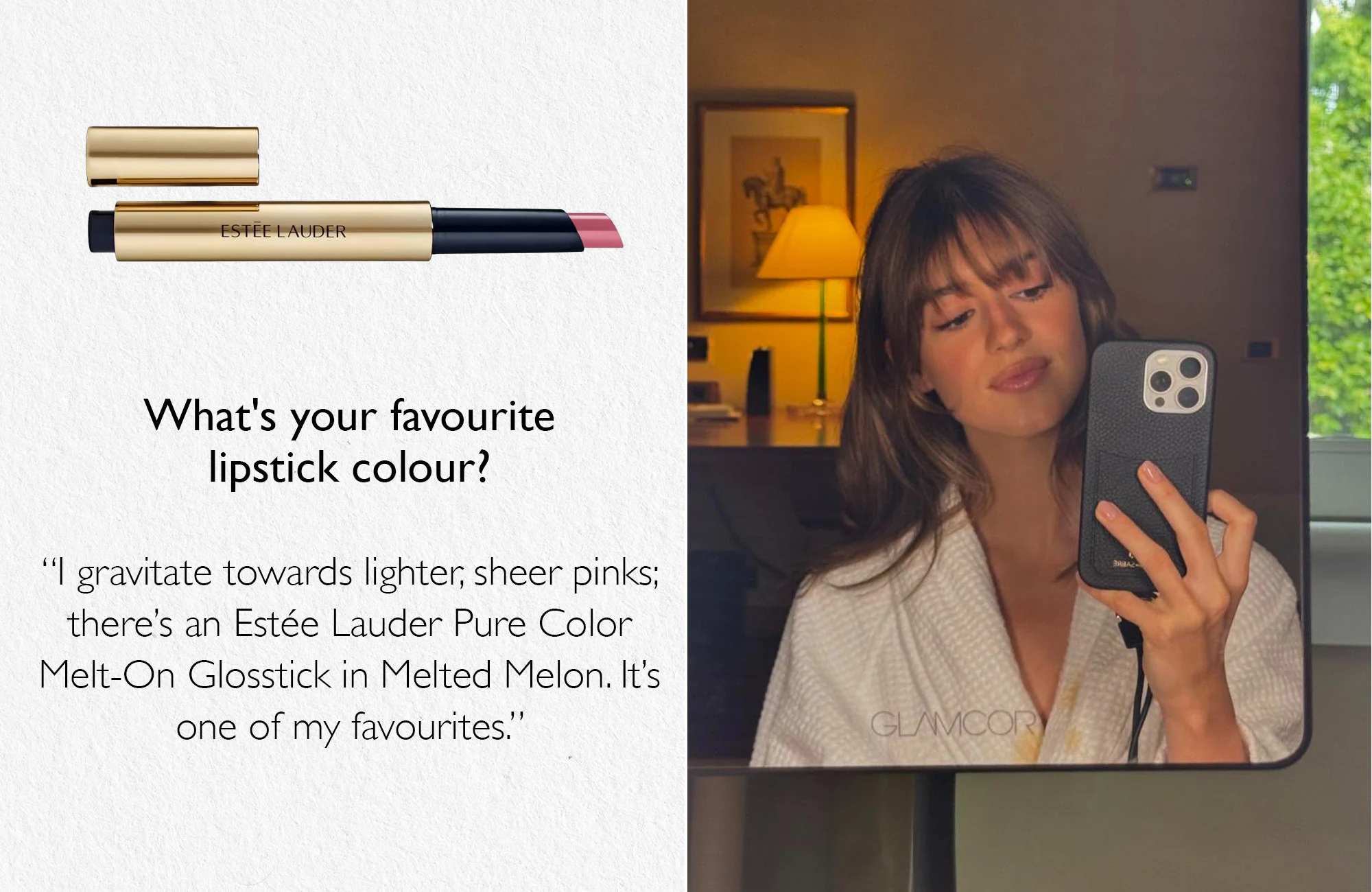 Daisy Edgar-Jones with Estée Lauder beauty content following her 2026 global brand ambassador appointment.