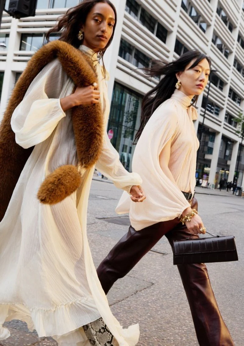 H&M Fall 2025 campaign portrait.