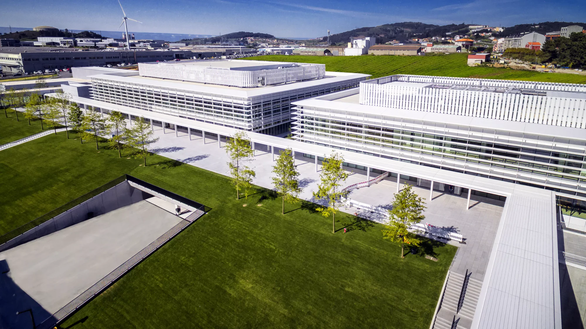 Inditex Arteixo headquarters expansion.