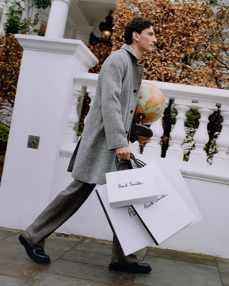Paul Smith Autumn/Winter 2025 campaign portrait.