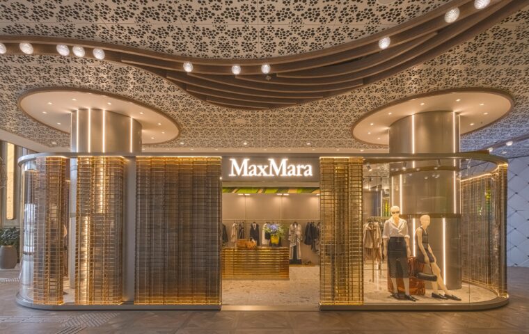 Max Mara Brought Italian Fashion Across Two Floors in Hong Kong