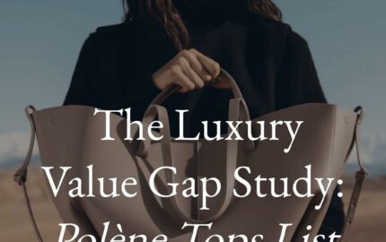 The Luxury Value Gap Study: Polène Tops List report page 1