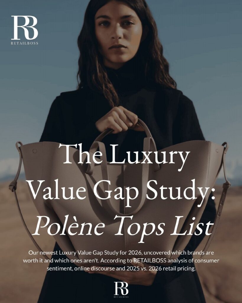 The Luxury Value Gap Study: Polène Tops List report page 1