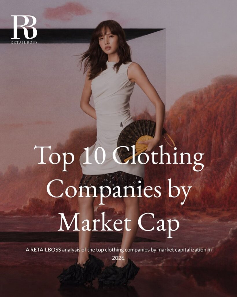 Top 10 Clothing Companies by Market Cap report page 1