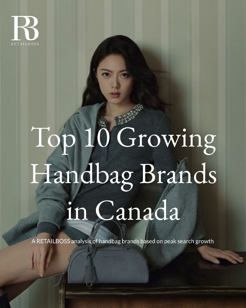 Top 10 Growing Handbag Brands in Canada report page 1