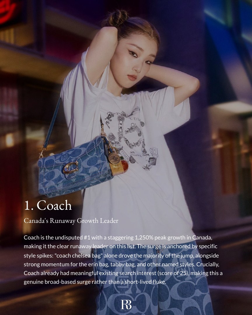 Top 10 Growing Handbag Brands in Canada report page 3