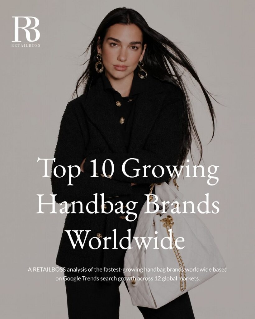 Top 10 Growing Handbag Brands Worldwide report page 1
