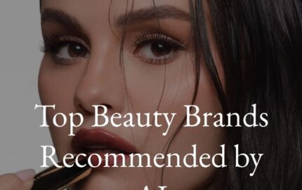 Top Beauty Brands Recommended by AI report page 1
