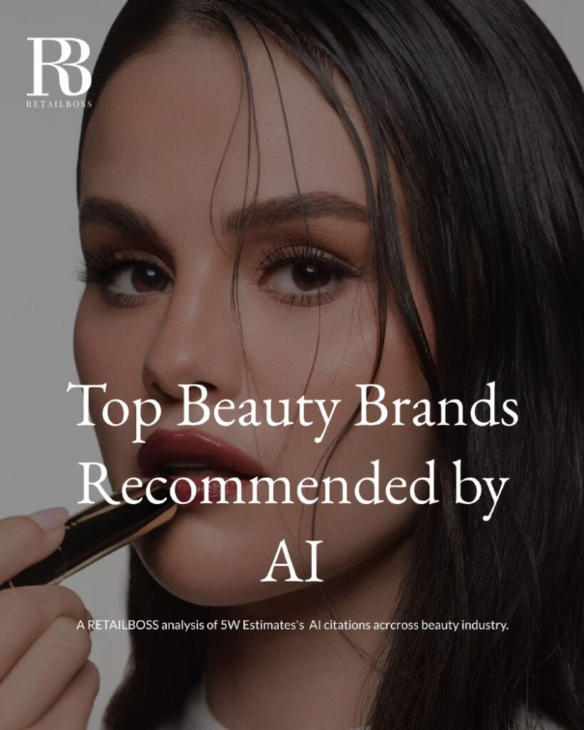 Top Beauty Brands Recommended by AI report page 1