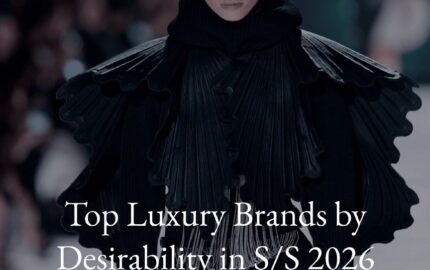 Top Luxury Brands by Desirability in Spring/Summer 2026 report page 1