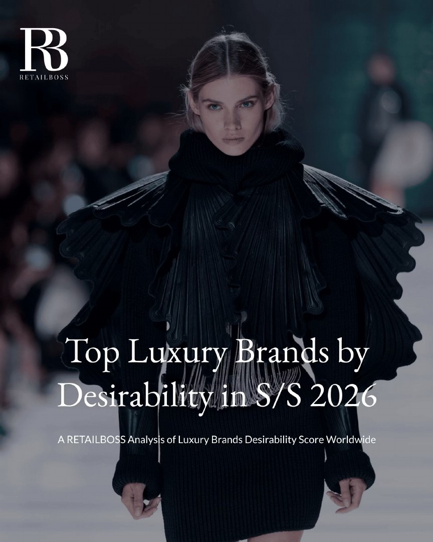 Top Luxury Brands by Desirability in Spring/Summer 2026 report page 1
