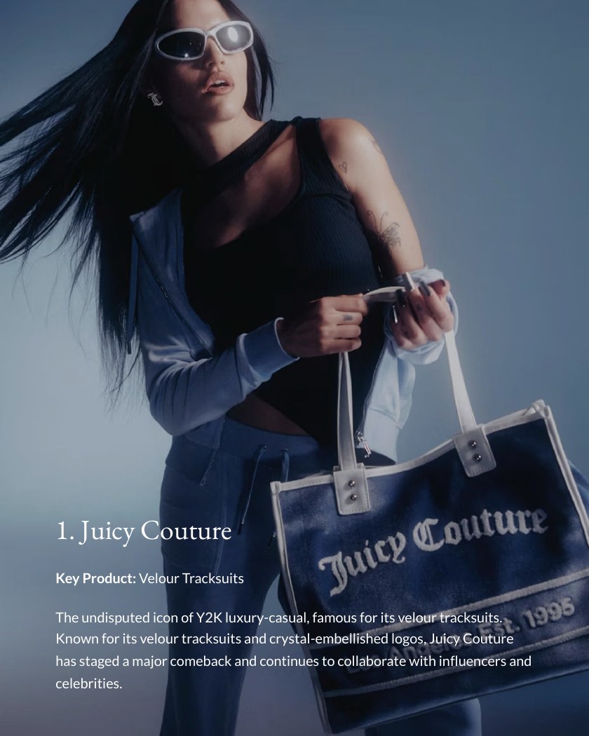 The Top 10 Y2K Brands by Gen Z Popularity report page 3