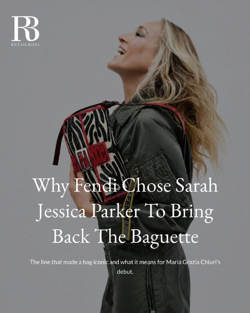 Why Fendi Chose Sarah Jessica Parker to Bring Back the Baguette report page 1