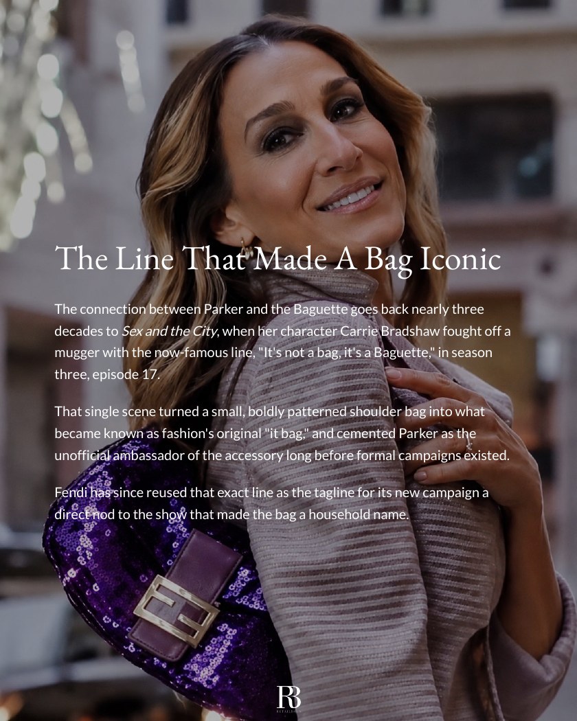 Why Fendi Chose Sarah Jessica Parker to Bring Back the Baguette report page 2