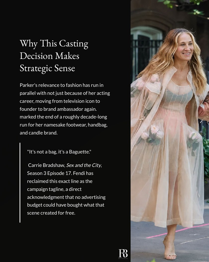 Why Fendi Chose Sarah Jessica Parker to Bring Back the Baguette report page 4