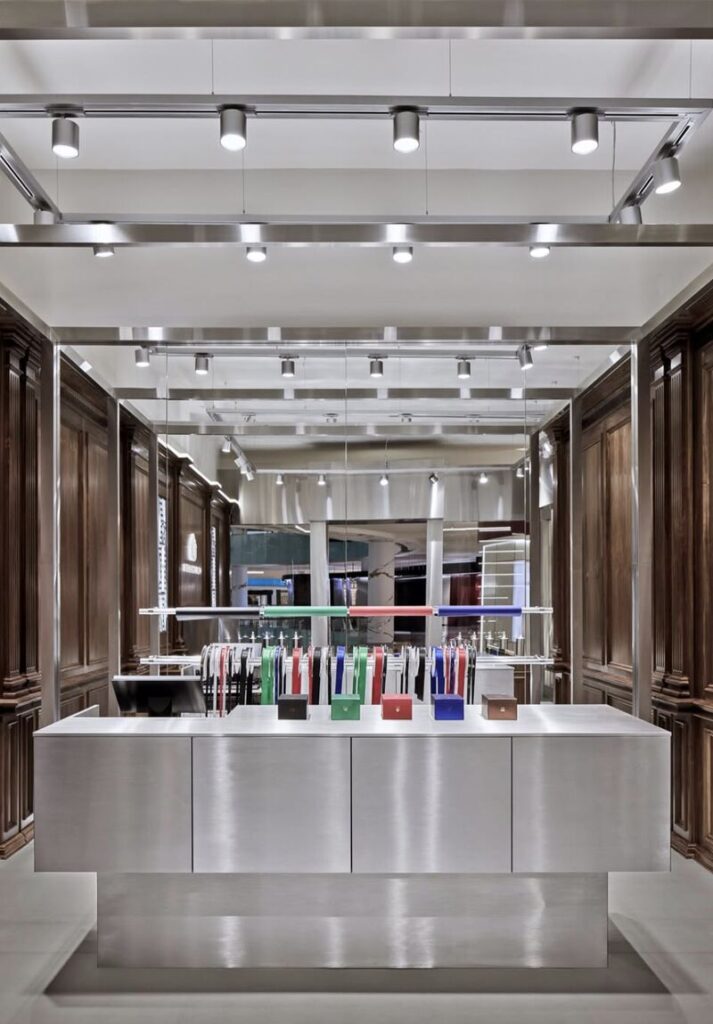 Clive Christian Opens a Radical Dubai Mall Flagship With Victorian Woodwork and Chrome Sofas