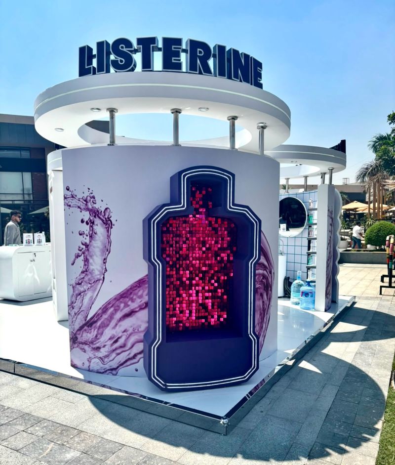 LISTERINE Creates a New Wellness Stop in Front of Scene Cinema