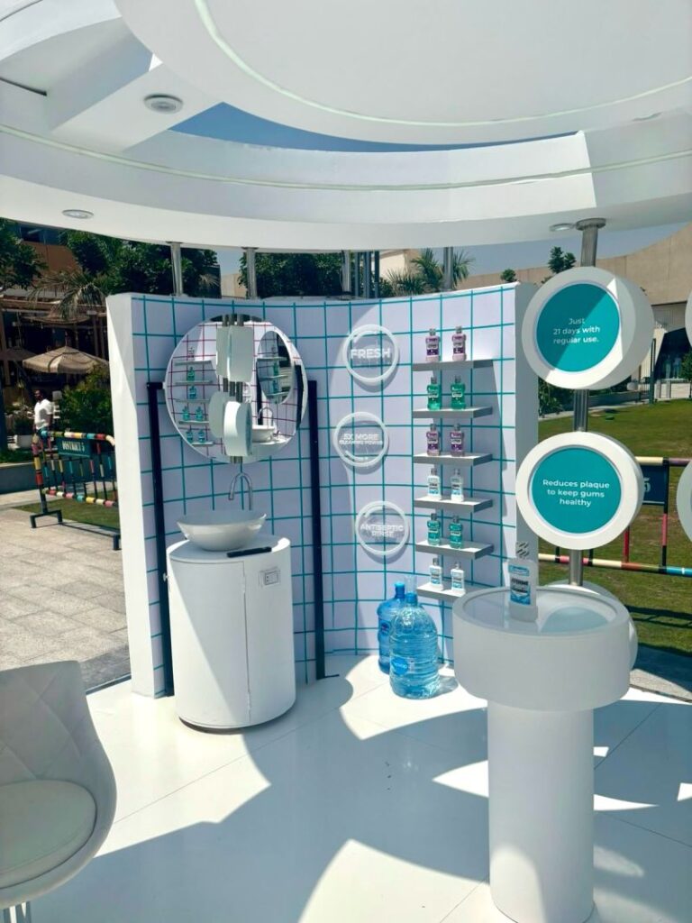 LISTERINE Creates a New Wellness Stop in Front of Scene Cinema