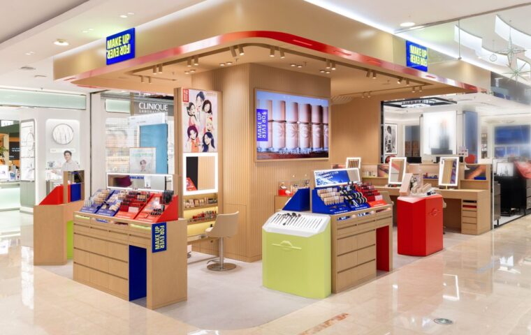 MAKE UP FOR EVER Opens an Interactive Beauty Counter at Changsha Wangfujing