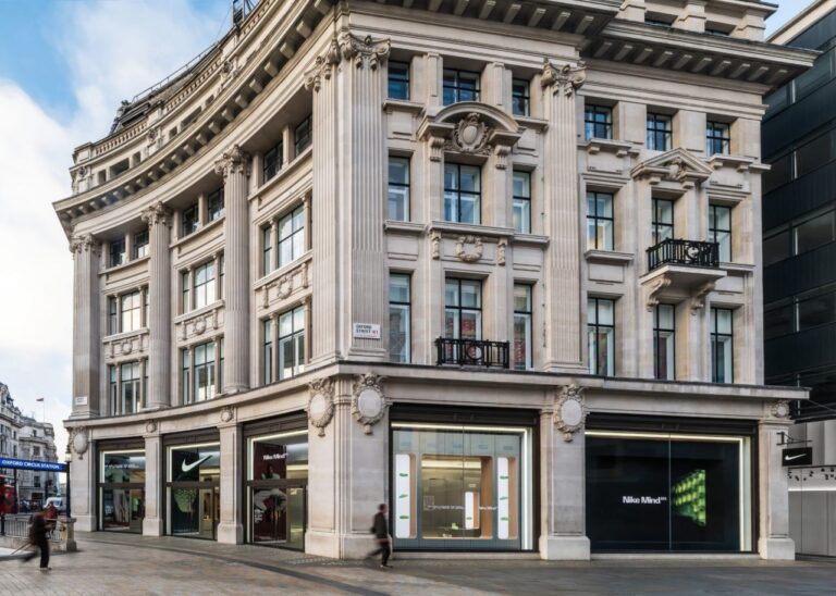 Nike Takes Over Its Oxford Circus Flagship With the New Mind 001 Cucumber Calm Experience