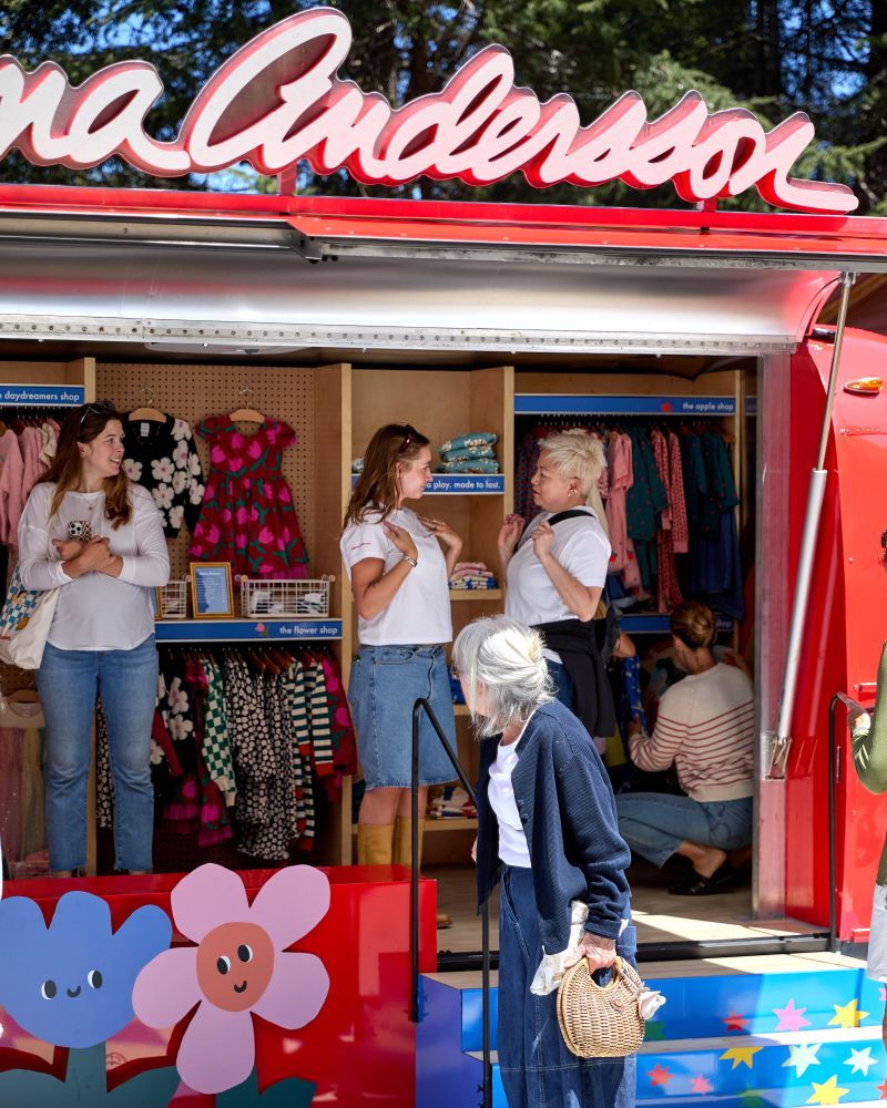 Hanna Andersson Takes Its Fall Collection to Mill Valley and Malibu in a Custom Airstream