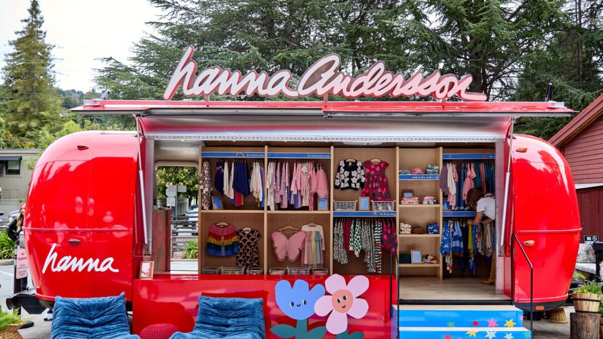 Hanna Andersson Takes Its Fall Collection to Mill Valley and Malibu in a Custom Airstream