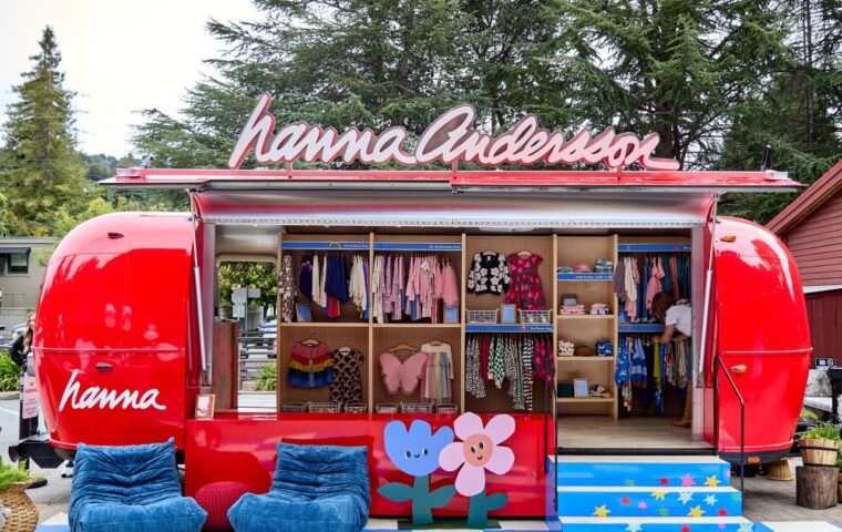 Hanna Andersson Takes Its Fall Collection to Mill Valley and Malibu in a Custom Airstream