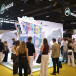 Visitors at the Meta-Bounds booth at SILMO Paris 2026