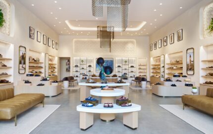 Interior of the BIRKENSTOCK Malibu retail store