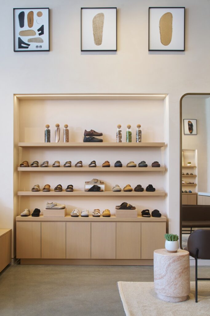 Interior of the BIRKENSTOCK Malibu retail store — image 4