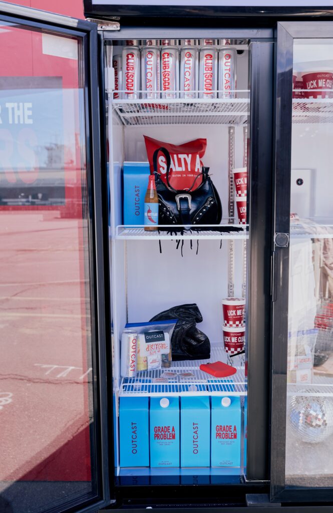 Fridge Styling Shot Straight On at Outcast Clothing’s Portola Festival pop-up