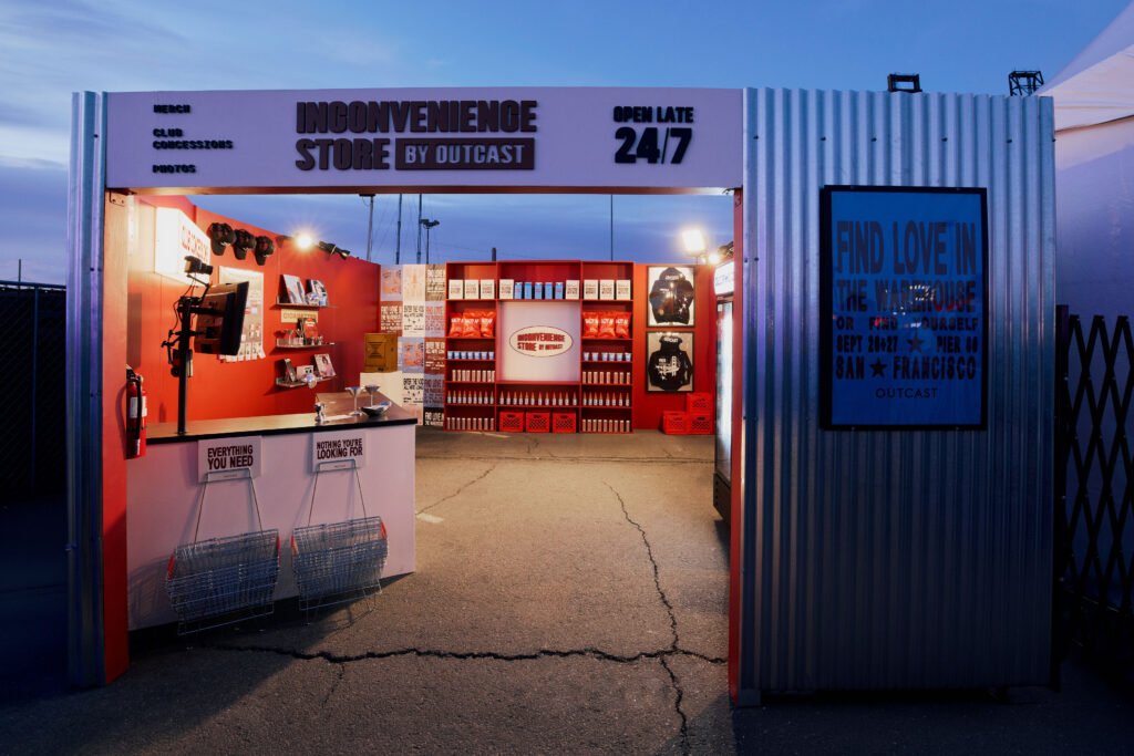 Inconvenience Store Night at Outcast Clothing’s Portola Festival pop-up