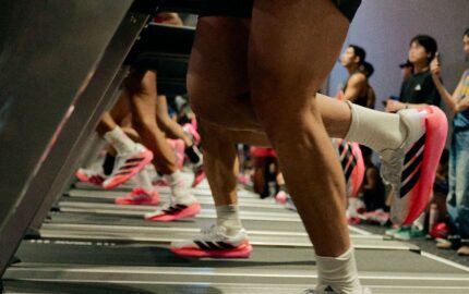 ADIZERO DROPSET PRO footwear tested during training