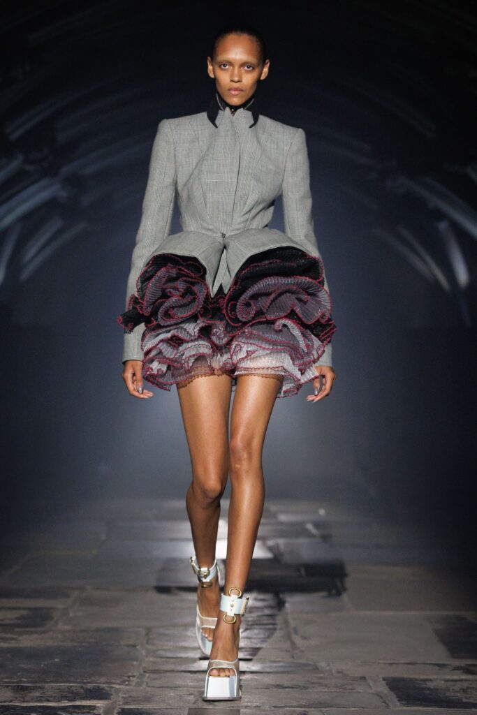 Alexander McQueen Spring/Summer 2027 runway look 12