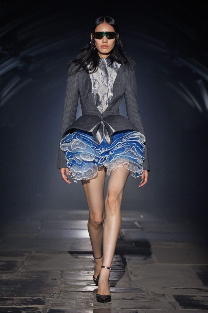 Alexander McQueen Spring/Summer 2027 runway look 13