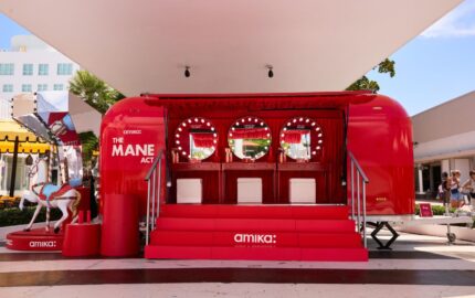 Amika Protector collection touring activation, image 1