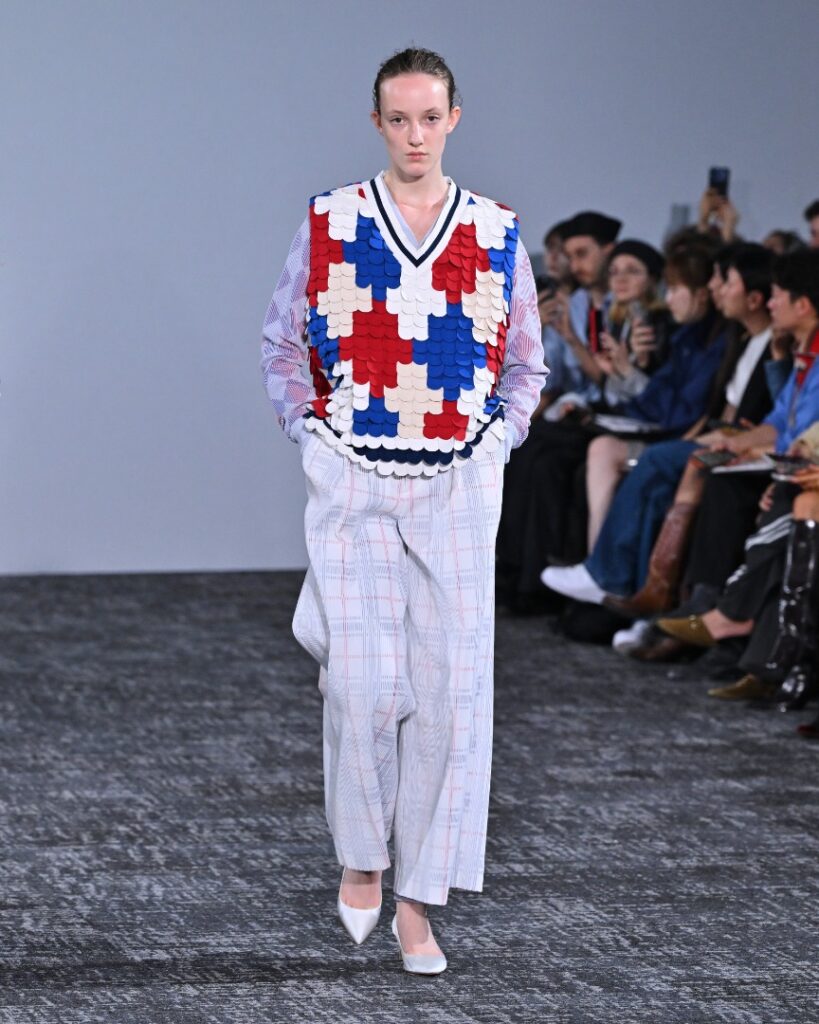 ANREALAGE Spring/Summer 2027 runway look 12