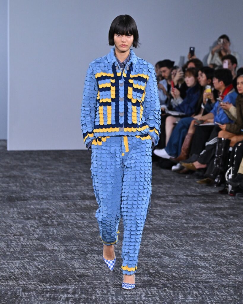 ANREALAGE Spring/Summer 2027 runway look 13